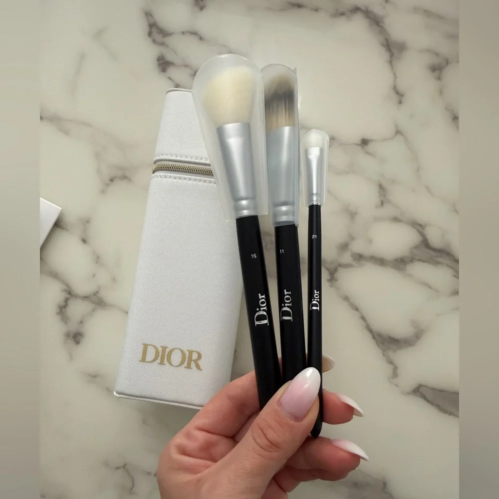 Dior Limited edition Brush Set with a case (6) - Picture 7 of 9